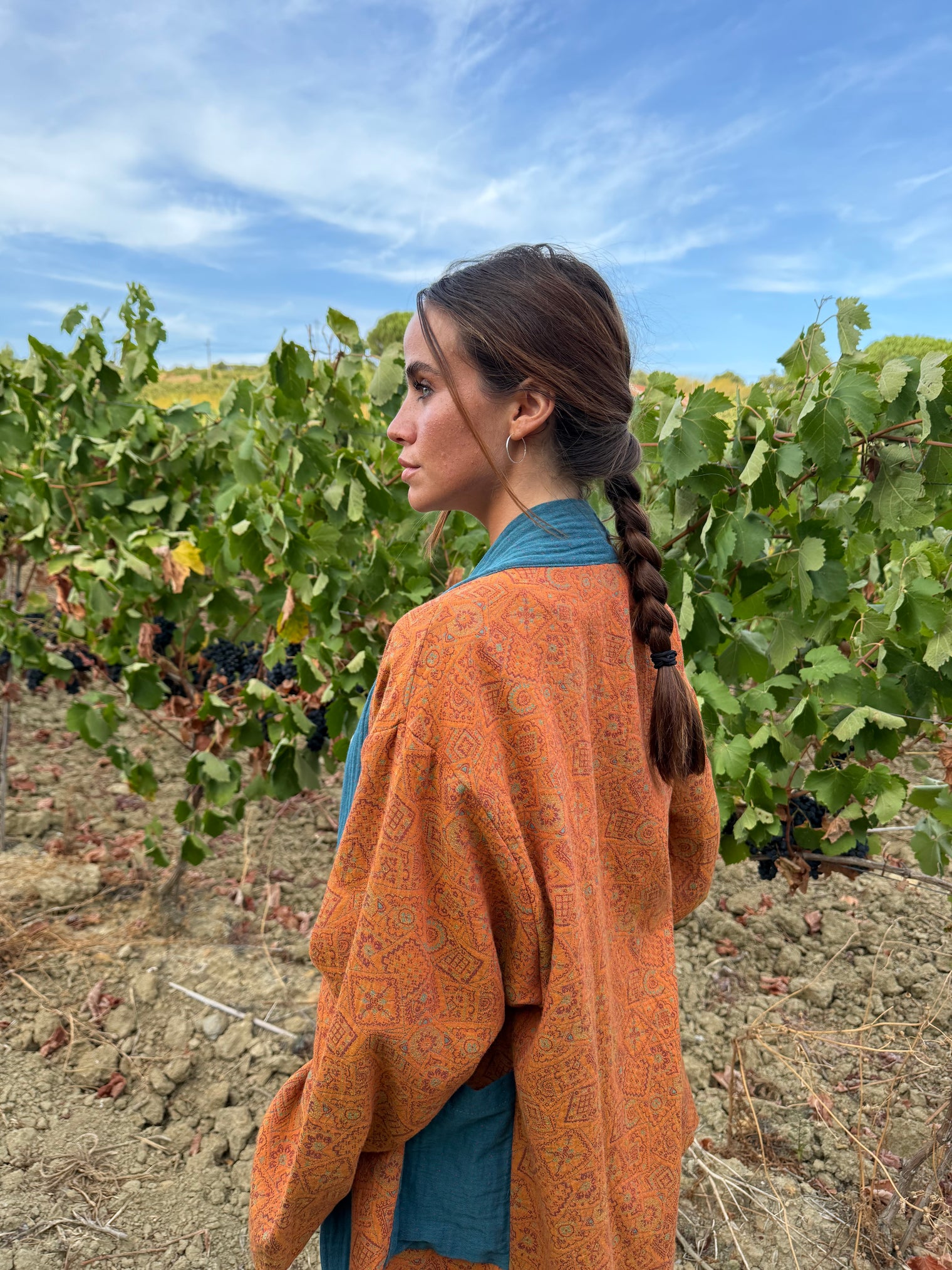 KIMONO TAHITI ORANGE