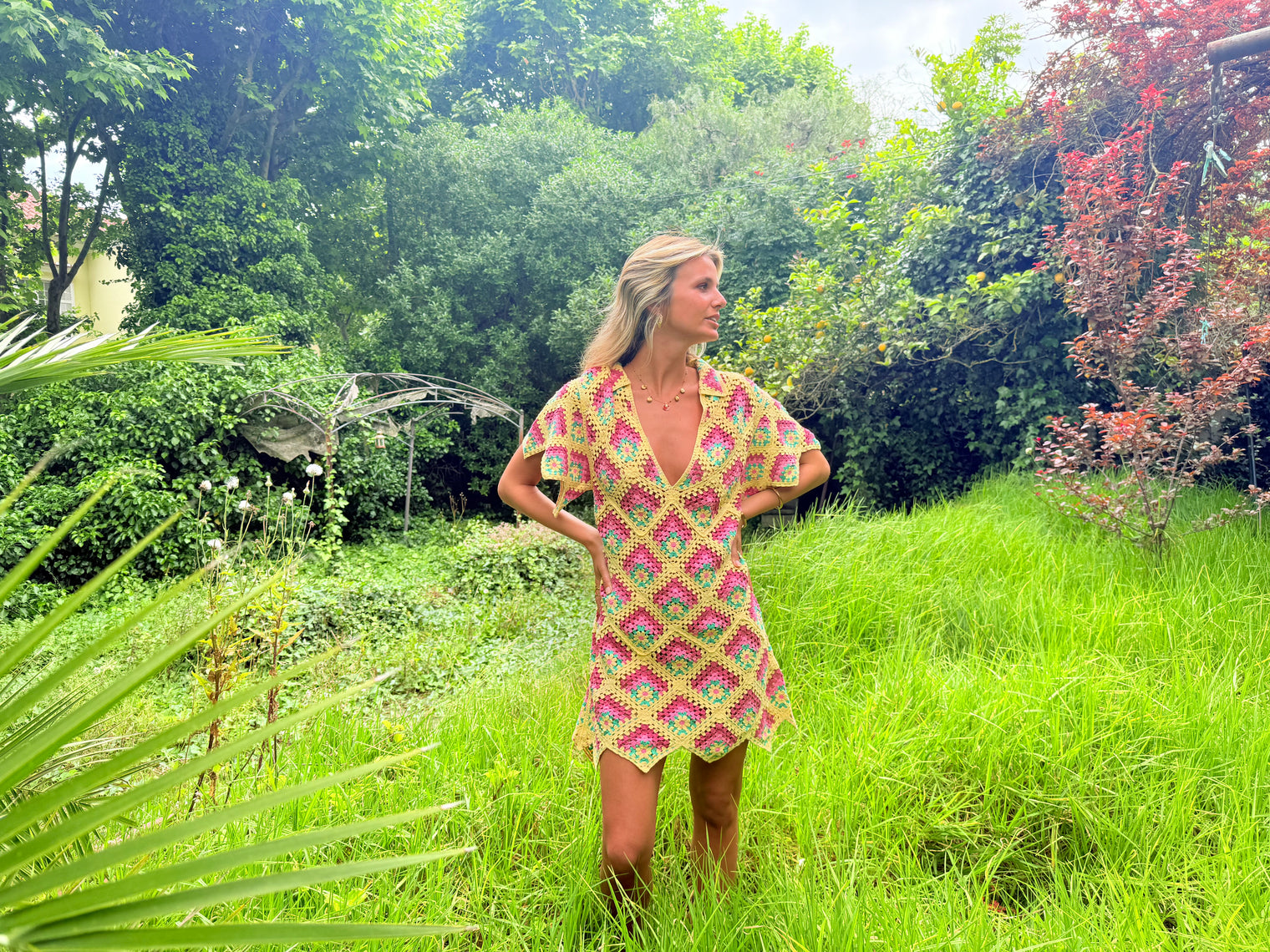 MARTINA CROCHET DRESS
