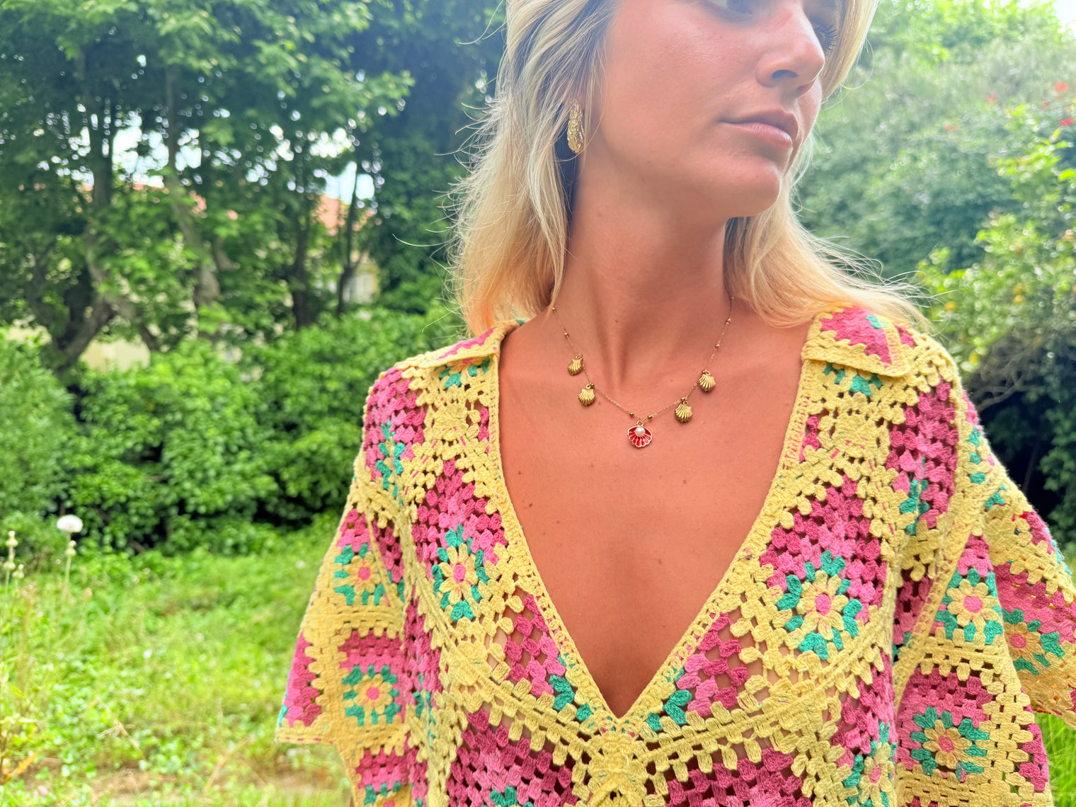 MARTINA CROCHET DRESS
