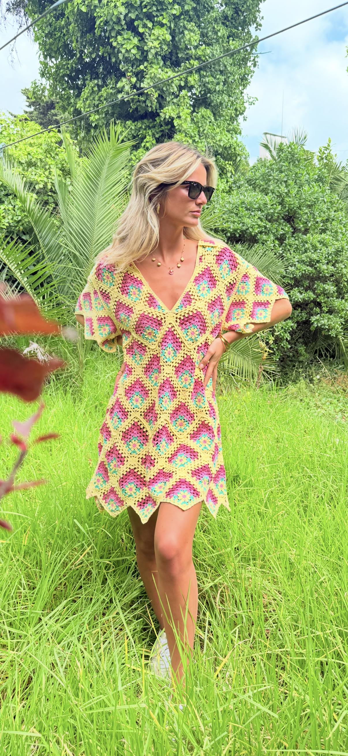 MARTINA CROCHET DRESS
