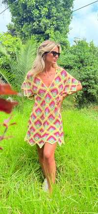 MARTINA CROCHET DRESS