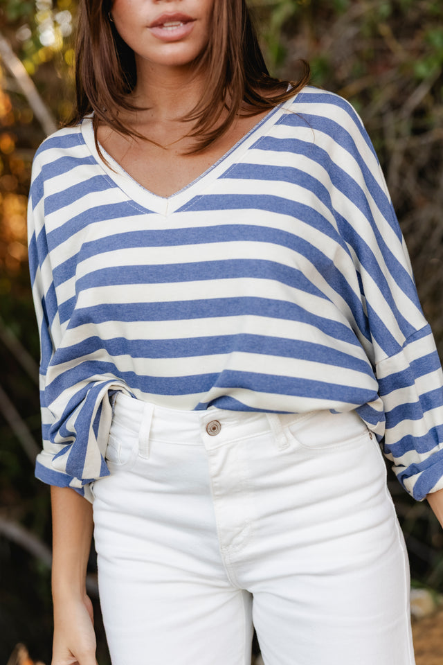 KEATON BLUE SWEAT