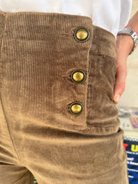 THELMA VELVET PANTS TAUPÉ