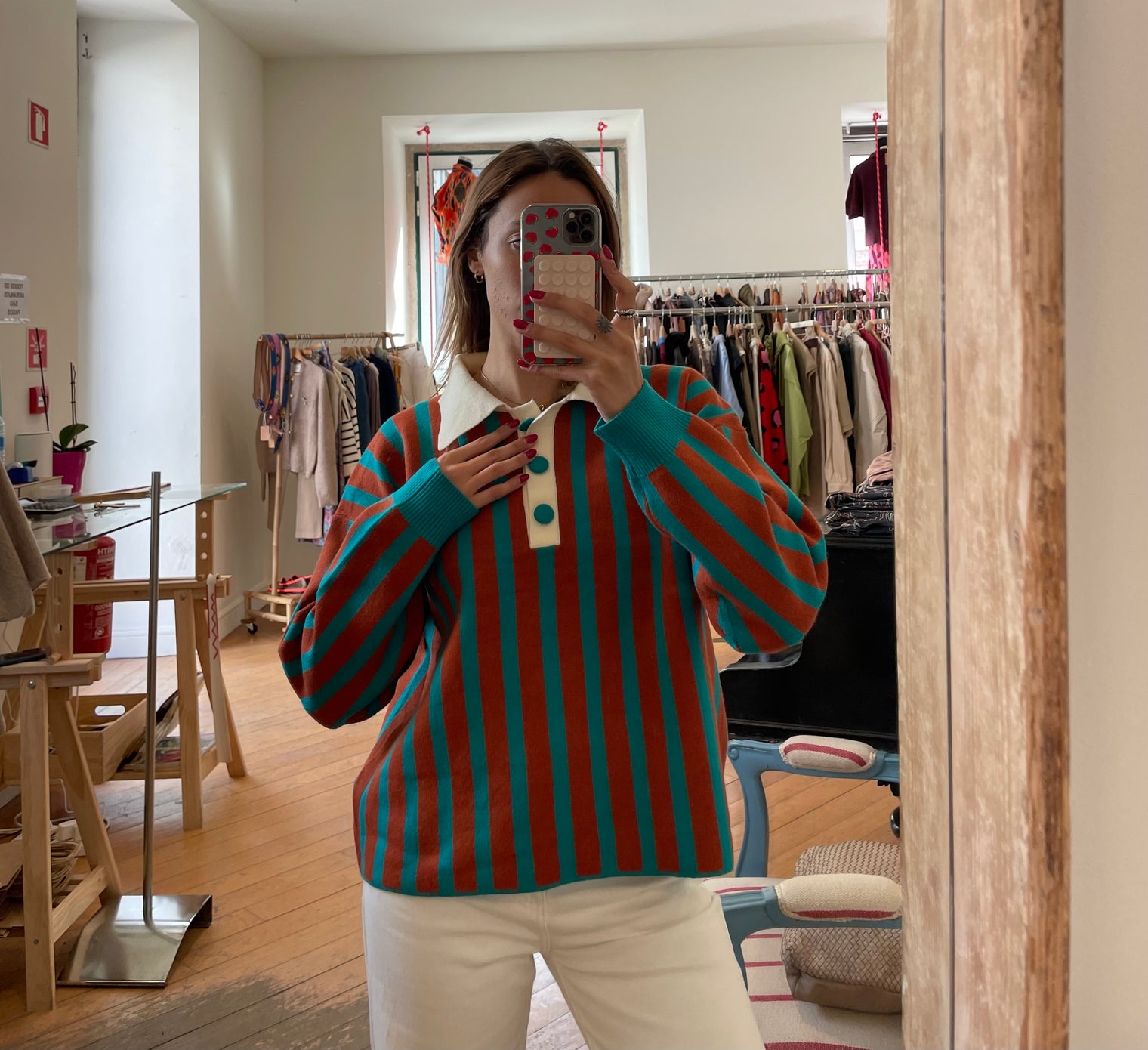 THOMAS KNIT POLO