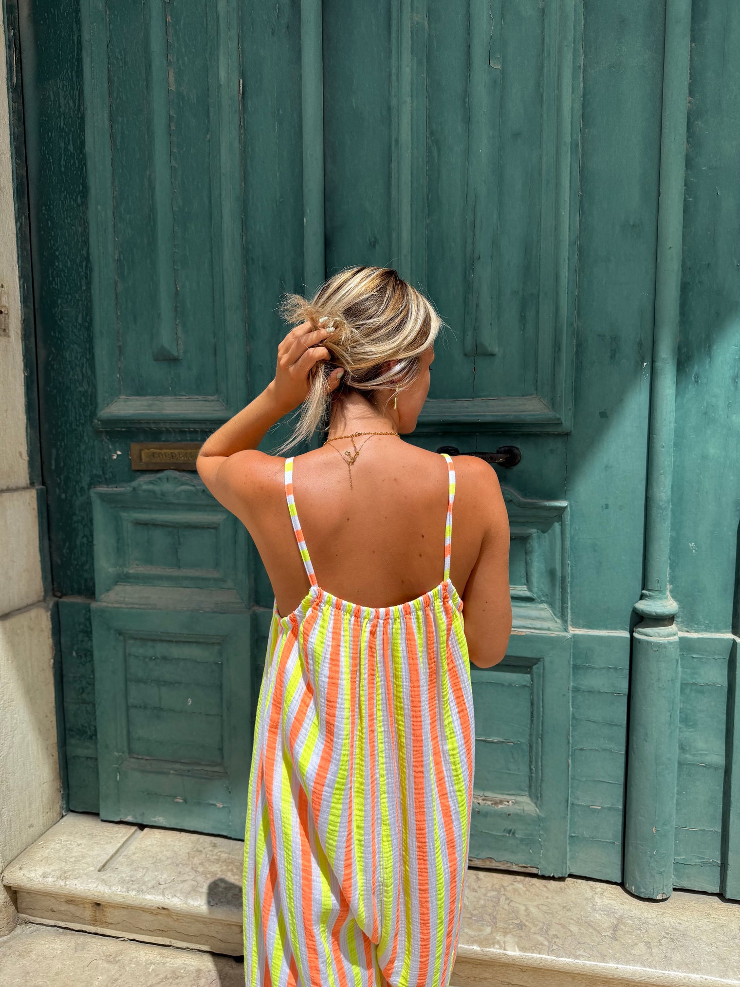 LOLA JUMPSUIT IN YELLOW