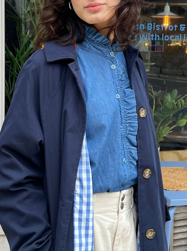 VICHY TRENCH COAT