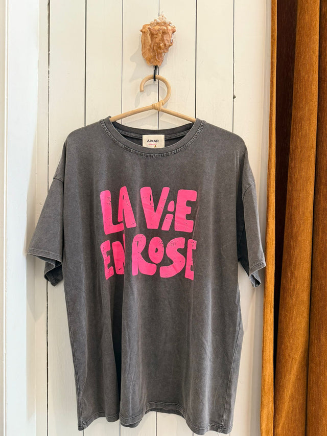 TEE LA VIE EN ROSE