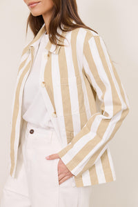 SOBRECAMISA SAND STRIPES
